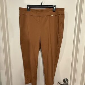 INC International Concepts Tan Ankle Pants